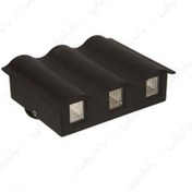 تصویر چراغ دیواری موج‌دار رفلکتور 18 وات ای دی سی 