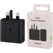 تصویر شارژر دیواری 25 وات سامسونگ اصلی EP-T2510 PD 3A Samsung EP-T2510 EP-T2510 PD 3A Fast Wall Charger