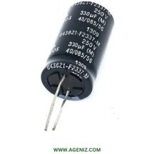 تصویر خازن الکترولیتی ۴۷ میکروفاراد ۴۰۰ ولت 
