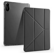 تصویر کیف کلاسوری اسمارت سیلیکونی جای قلم دار مناسب برای تبلت شیائومی Redmi pad 2 11 - مشکی Redmi pad 2 11