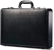 تصویر چسب چرم چسبانده شده Samsonite 15.6، مشکی، 18 اینچی گاه به گاه 