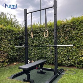 تصویر رک اسکات مرکزی Central squat rack NS2002 