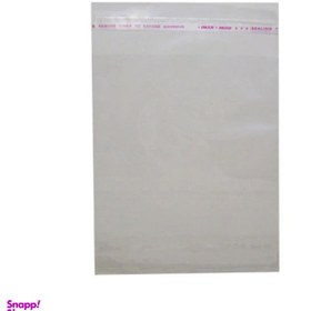 تصویر پلاستیک بسته بندی مدل لبه چسب دار 25/35 بسته 10 عددی 