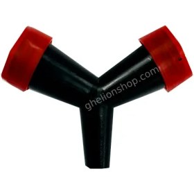 تصویر رابط دو شیلنگ قلیان 