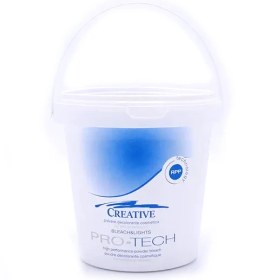 تصویر پودر دکلره کریتیو مدل پروتک (Protech) (500 گرم) Creative Protech Bleaching Powder-500 g