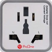 تصویر تبدیل 3 به 2 برق ProOne PAD656 ProOne PAD656 Adaptor