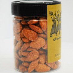 تصویر بادام درختی شور زعفرانی بسته 250 گرمی زرین درجه یک 