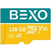 تصویر کارت حافظه ۱۲۸ گیگابایتی Bexo C10 U3 Memory 128 GB Bexo C10 U3 100 MB/S 667X