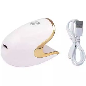 تصویر دستگاه یووی مینی اثر انگشتی Q6 ( Mini UV LED Nail Lamp q6) 