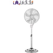 تصویر پنکه ایستاده کوئین هوم مدل QH-6550 با ۵ پره و کنترل از راه دور 