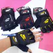 تصویر دستکش بدنسازی زنانه مچبند دار پاکستانی 