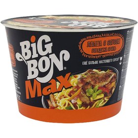 تصویر نودل بیگ بون Big Bon Max با طعم گوشت گاو کبابی 95 گرم 