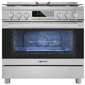 تصویر اجاق گاز مبله اسنوا مدل SGC5-7211 -سیلور Snowa SGC5-7211 Freestanding Gas Cooker