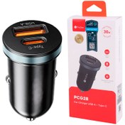 تصویر شارژر فندکی 30 وات پرووان مدل PCG28 ProOne PCG28 car charger