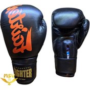 تصویر دستکش بوکس چرم طرح فرتکس FAIRTEX آتل دار 12 اونس 