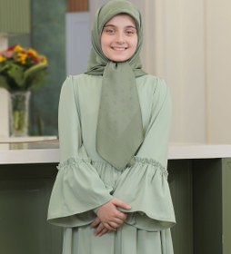 تصویر عبا پیراهنی مَهرو - مشکی / 4 