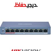 تصویر سوئیچ 9 پورت POE هایک ویژن مدل DS-3E0109PE/M 