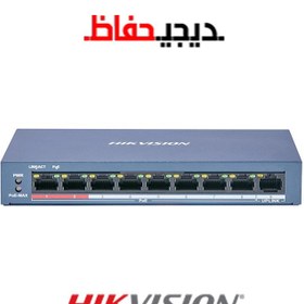 تصویر سوئیچ 9 پورت POE هایک ویژن مدل DS-3E0109PE/M 