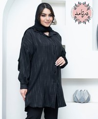 تصویر شومیز جلو دکمه چمر 