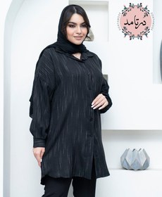 تصویر شومیز جلو دکمه چمر 