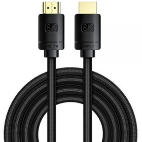 تصویر کابل 1 متری HDMI بیسوس مدل Baseus CAKGQ-A01 HDMI To HDMI 1M Adapter Cable