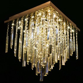 تصویر لوستر سقفی مدل آیلار (20در20) Aylar chandelier model