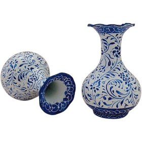 تصویر گلدان میناکاری کد GD917 