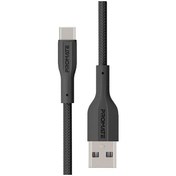 تصویر کابل USB-A به USB-C پرومیت مدل XCORD-AC.BLACK به طول 1 متر XCORD-AC.BLACK