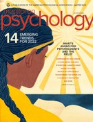 تصویر مجلهA PUBLICATION OF THE AMERICAN PSYCHOLOGICAL ASSOCIATION • JAN/FEB 202 