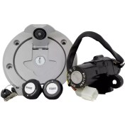 تصویر سوئیچ موتور سیکلت میندا سری پالس ۱۸۰ با درب باک 