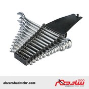 تصویر ست آچار پلکانی ۱۲ عددی یکسر رینگی 