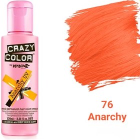 تصویر رنگ فانتزی کریزی‌کالر شماره 76 (Anarchy) Crazy Color Shampoo Color Anarchy-100ml