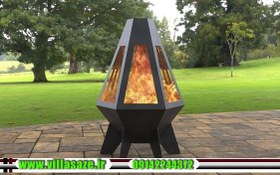 تصویر آتشدان ویلایی کد 302 