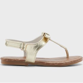 تصویر صندل چسبی جوانان رنتا برند Michael kors Youth Renita Velcro Sandals