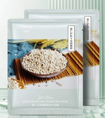 تصویر ماسک صورت ورقه ای دانه کویکس وان اسپرینگ One Spring tender silk Face Mask