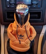 تصویر روکش دنده مدل هودی - مشکی 