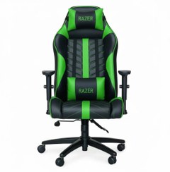 تصویر صندلی گیمینگ Razer S700 رنگ آبی فولادی 