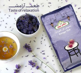 تصویر دمنوش گل گاوزبان و میوه نسترن دکتر بین 