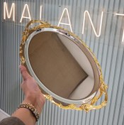 تصویر سینی پذیرایی استیل 