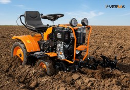 تصویر تیلر دیزلی ورما مدل VM001 چهار چرخ 