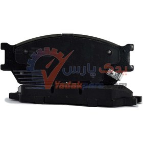 تصویر لنت جلو تیبا پارس آبی مشترک با ساینا کوییک و ریو PARS LENT Brake Pads Front PL 23837 TIBA & RIO & SAINA IRAN