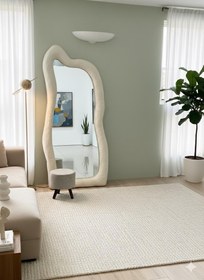 تصویر آینه قدی پاپیه ماشه 