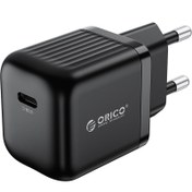 تصویر شارژر دیواری تایپ سی فست شارژ اوریکو ORICO-PT30-C PD single port 30W fast charge 