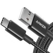 تصویر کابل تایپ سی فست شارژ 6 آمپر انکر FC-218 