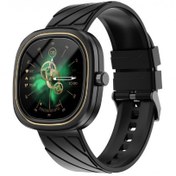 تصویر ساعت هوشمند دوجی مدل ARES با نمایشگر LCD و بدنه پلاستیکی 