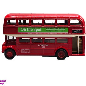 تصویر اسباب بازی اتوبوس فلزی کد A039 