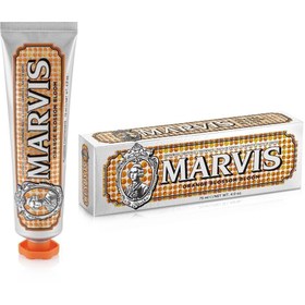 تصویر خمیر دندان مارویس شکوفه پرتقال Marvis Orange Blossom حجم ۷۵ میل Marvis Orange Blossom Toothpaste 75ml