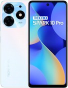 تصویر گوشی موبایل تکنو مدل Spark 10 Pro 4G ظرفیت 128 گیگابایت رم (8+8) 16 گیگابایت - سفید Tecno Spark 10 Pro 4G