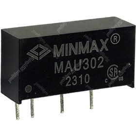 تصویر مبدل ولتاژ مینمکس 400 میلی آمپر MINMAX MAU302 DC/DC IN:5V OUT:5V 