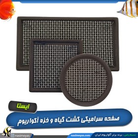 تصویر صفحه سرامیکی کاشت گیاه و خزه کد E-D04 ایستا Ista compact V CO2 diffuser